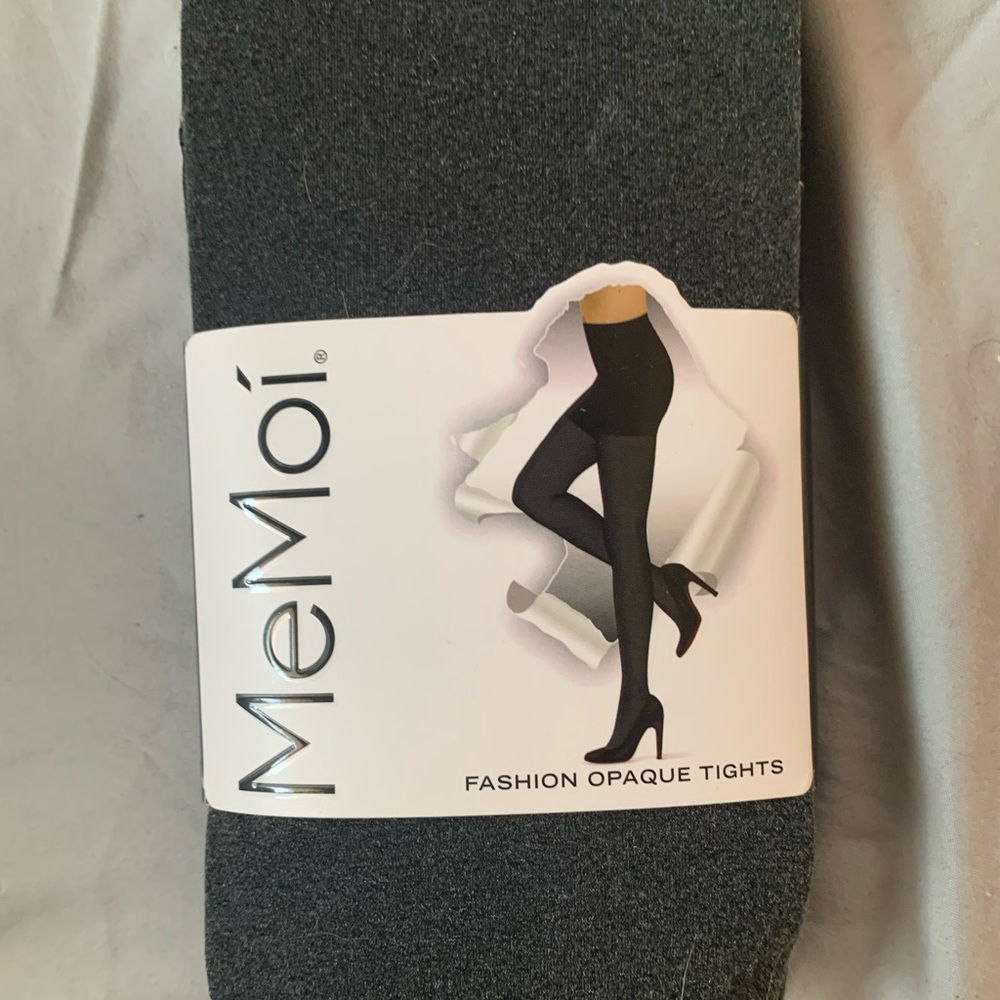 Dark heather gray tights 2 pairs